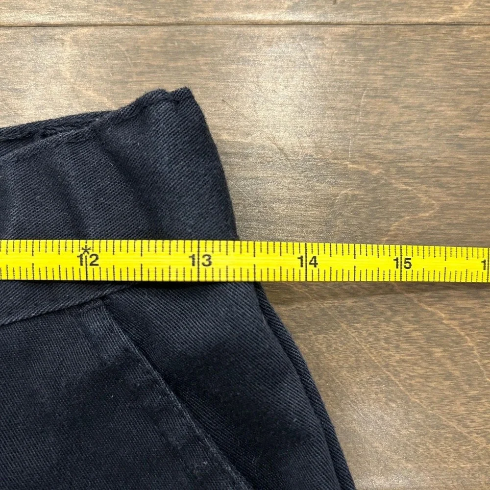 Eddie‎ Bauer Girls' School Pants Navy Flat Front Straight Leg 12